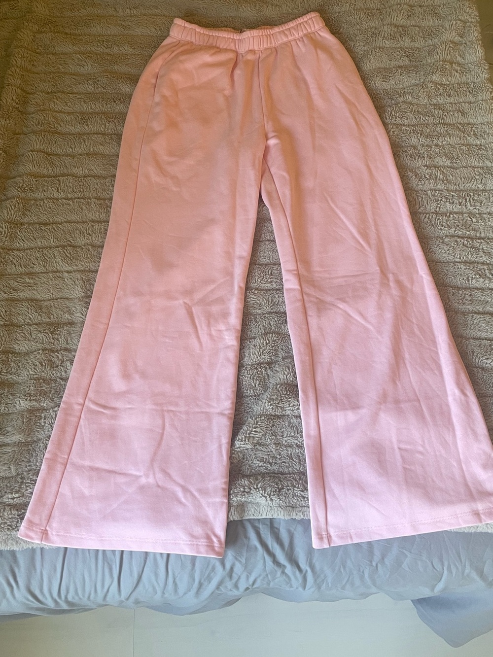 Lucy in the Sky Light Pink Wide-Leg Women’s Sweatpants